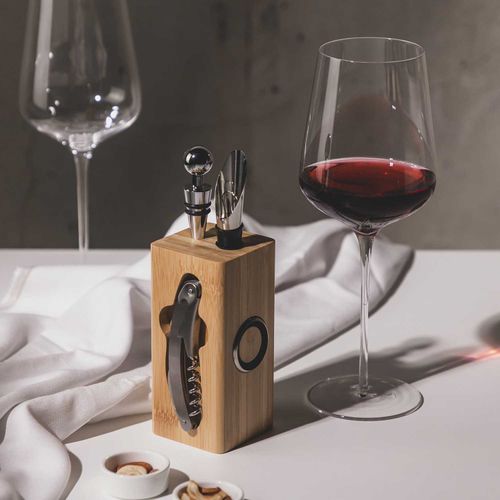 Bloque accesorios para el vino setx4