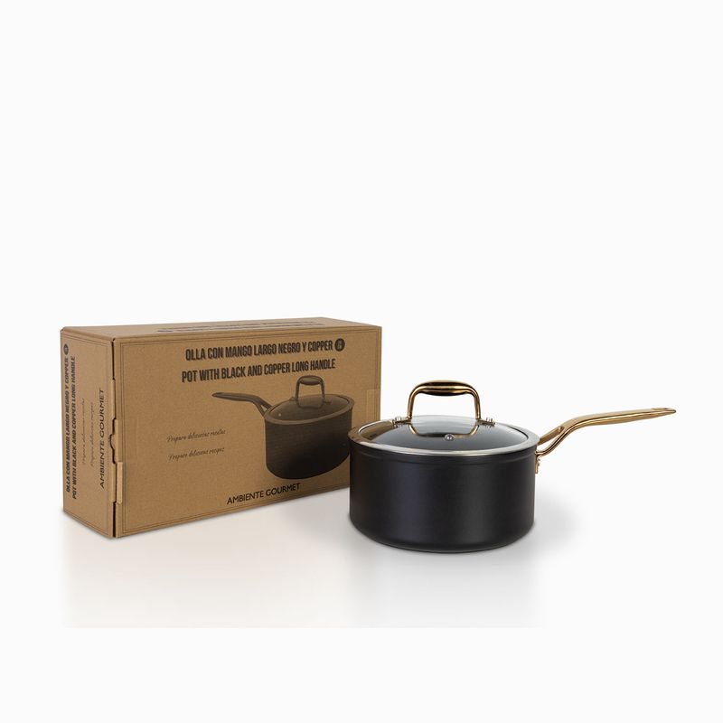 Olla-con-mango-largo-negro-y-copper-20cm