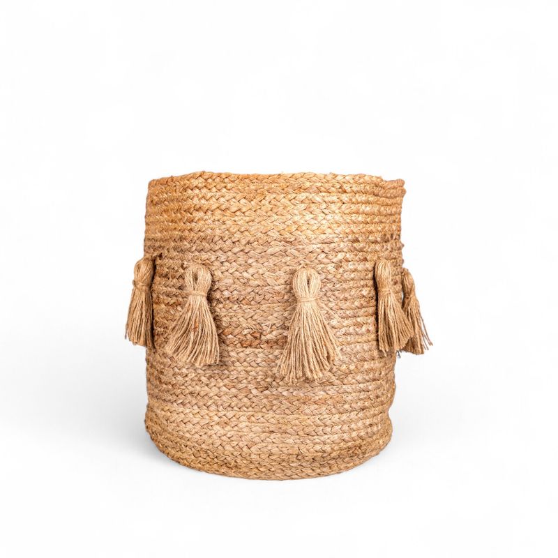 Canasto-yute-borlas-40cm
