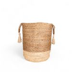 Canasto-yute-base-blanca-40cm