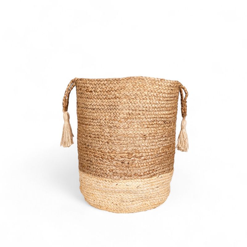 Canasto-yute-base-blanca-40cm