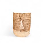 Canasto-yute-base-blanca-40cm