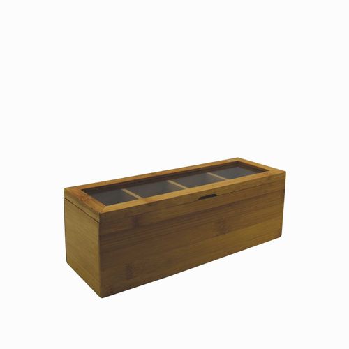 Caja para el té en bambú 26cm
