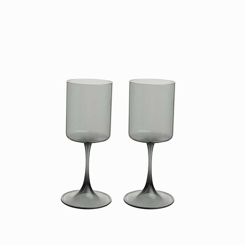 Copa vino gris 445ml setx2