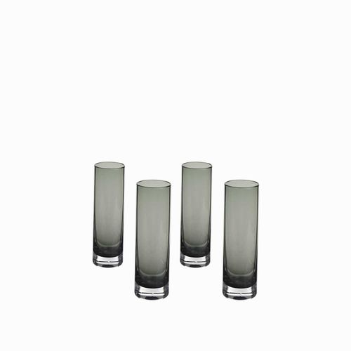 Copa tequila gris 60ml setx4