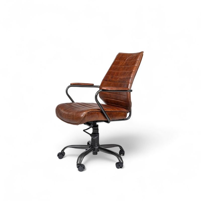 Silla-cuero-escritorio-miel-100x65x67