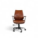 Silla-cuero-escritorio-miel-100x65x67