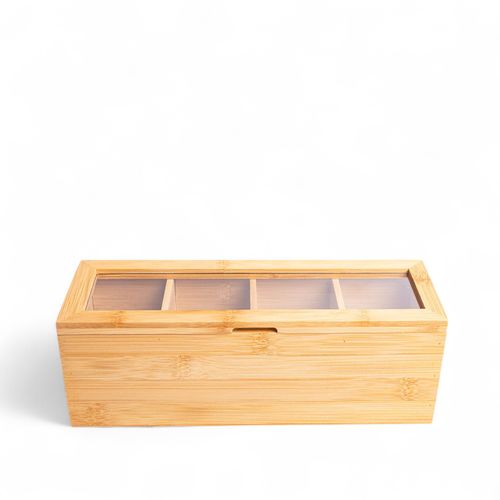 Caja para el té en bambú 26cm