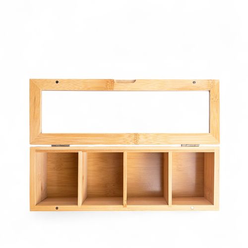 Caja para el té en bambú 26cm