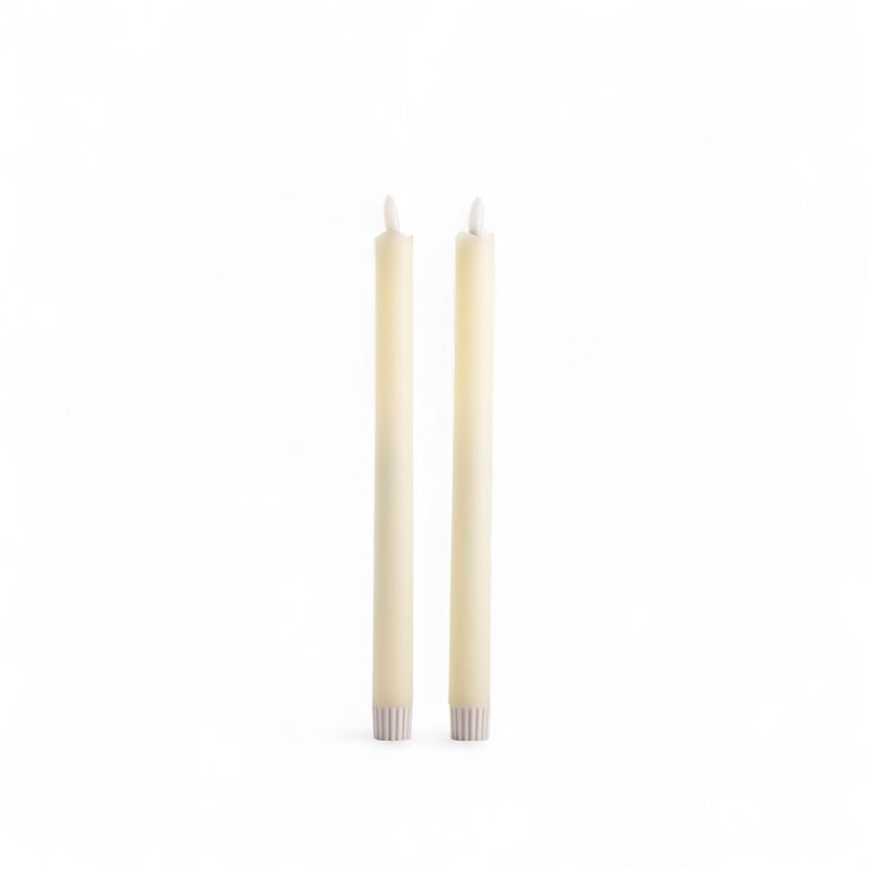 Velas-led-largas-marfil-26cm-set-x2