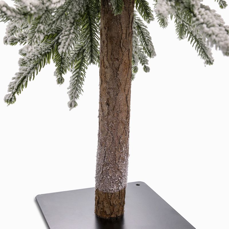 Pino-nieve-base-metal-93cm