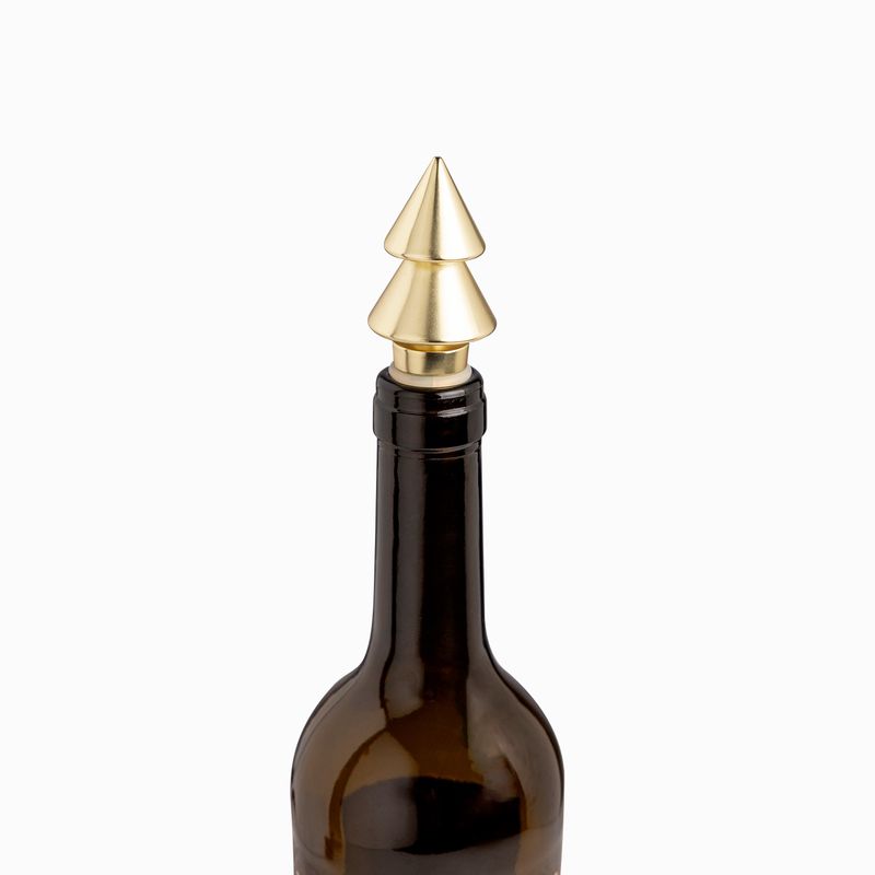 Tapa-para-botella-vino-arbol-dorado