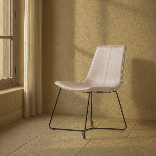 Silla de comedor slope champagne