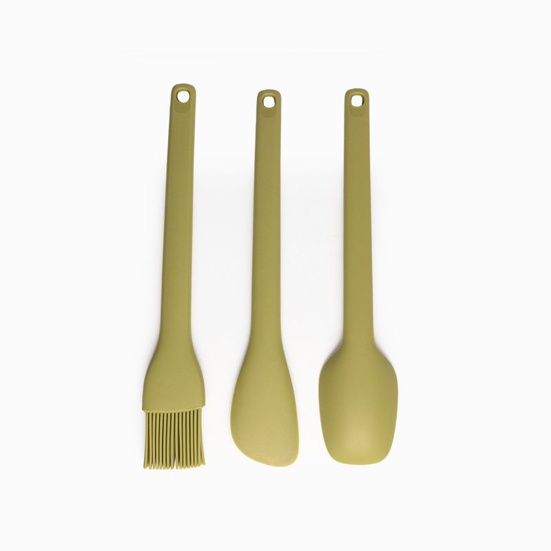 Utensilios-mini-silicona-verde-set-x3