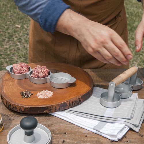 Molde mini hamburguesas x 3