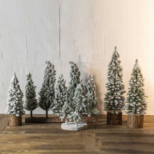 Pino nieve base tronco 42cm