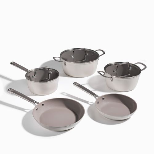 Set de ollas marfil 8pcs