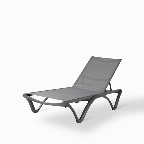 Asoleadora Sali gris oscuro