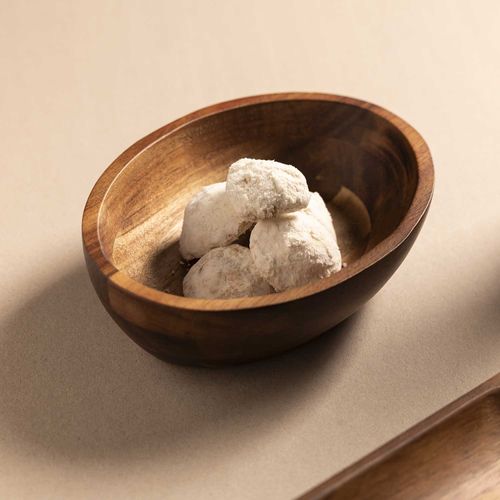 Tazón ovalado acacia 17x12cm