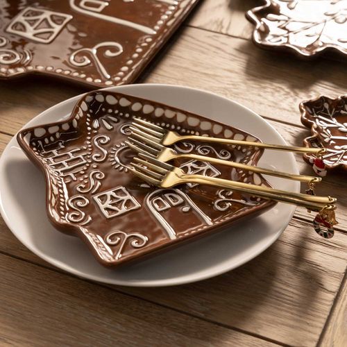 Plato Gingerbread house 16cm setx2