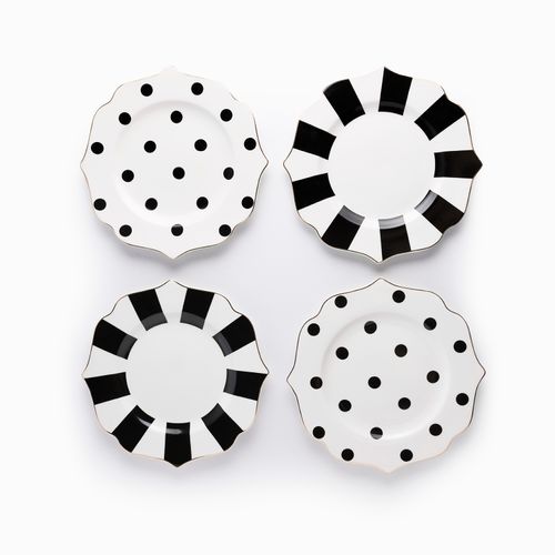 Plato mediano Contraste 20cm setx4