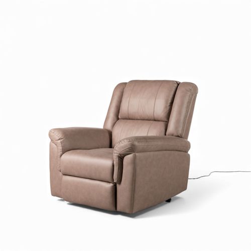 Reclinable eléctrico Axel 1 puesto moca