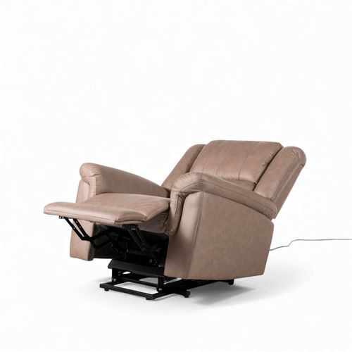 Reclinable eléctrico Axel 1 puesto moca