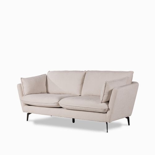 Sofá Elia 3 puestos marfil