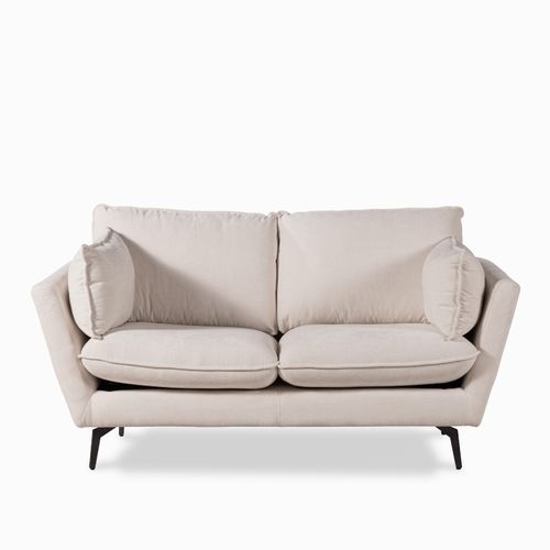 Sofá Elia 2 puestos marfil