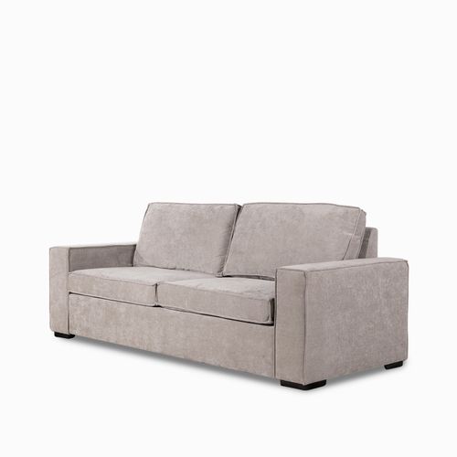 Sofá cama Agora gris claro 89x217x85
