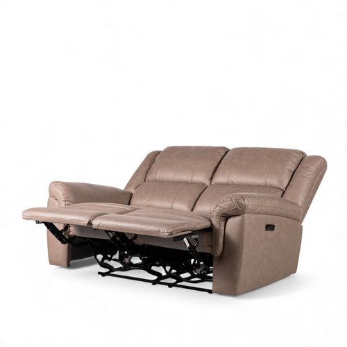 Reclinable eléctrico Axel 2 puestos moca
