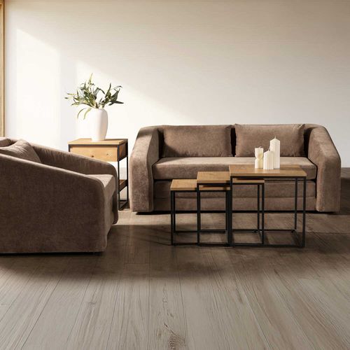 Sofá cama Balen individual café 70X102X95