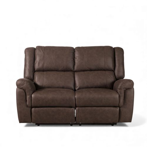 Reclinable eléctrico Axel 2 puestos nogal