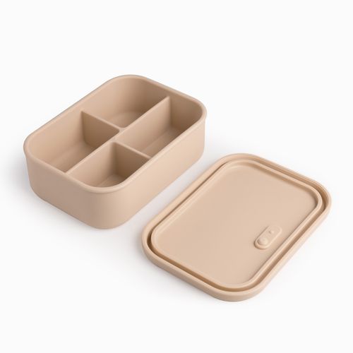 Recipiente silicona 4 compartimentos 700ml