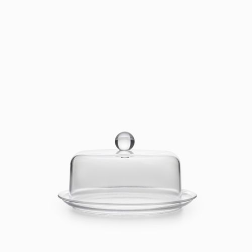 Quesera en acrílico redonda 17cm