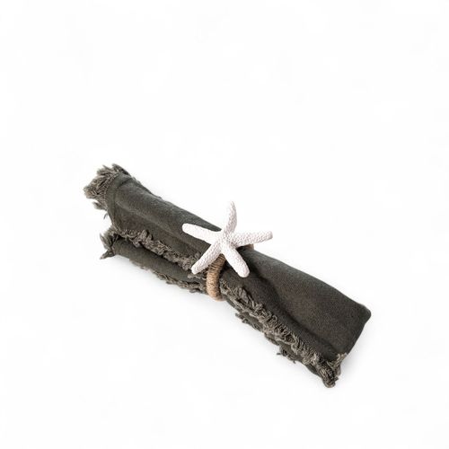 Aro de servilleta estrella de mar set x4