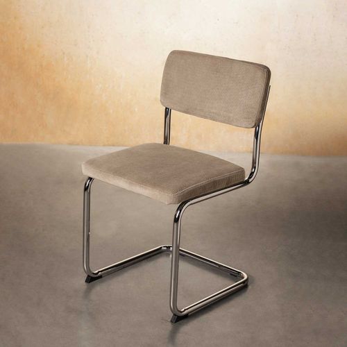 Silla de comedor Vali beige