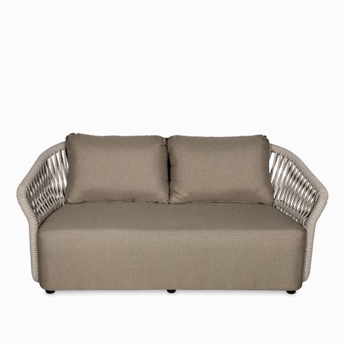 Sofá 2 puestos california beige 74x172x89