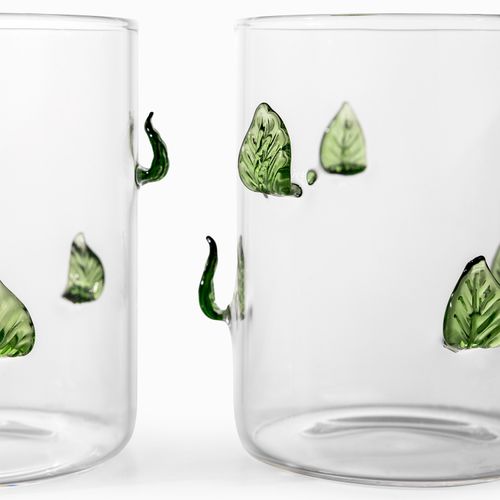 Vaso Leaves 570ml set x2