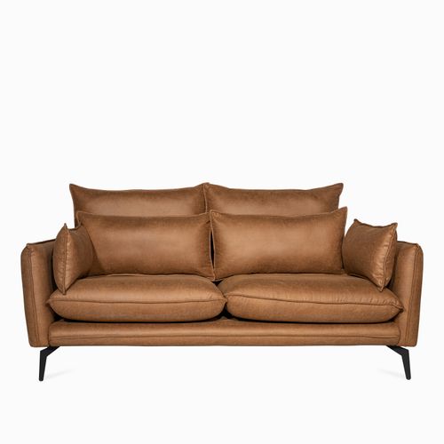 Sofá 2 puestos alina cafe