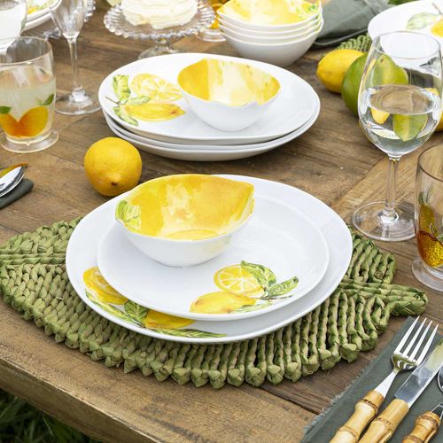 Plato mediano Limones 22cm