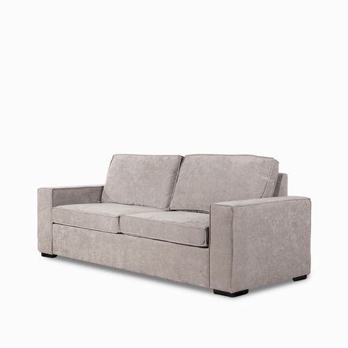Sofá cama Agora gris claro 89x217x85